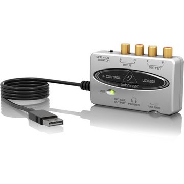 Behringer Digitales Aufnahmegerät (UCA202 U-Control - USB Audio Interface)