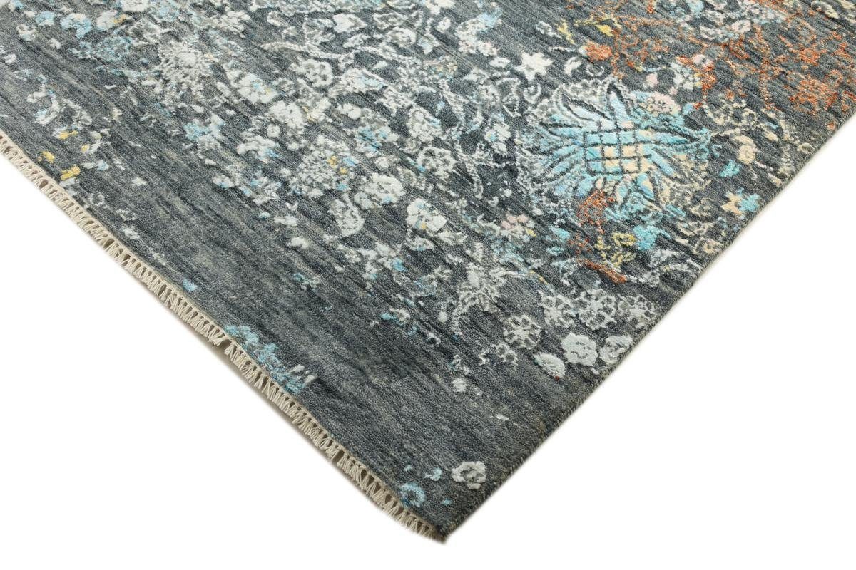 10 Orientteppich / 273x364 Trading, Handgeknüpfter rechteckig, Orientteppich Sadraa Nain Moderner mm Designteppich, Höhe: