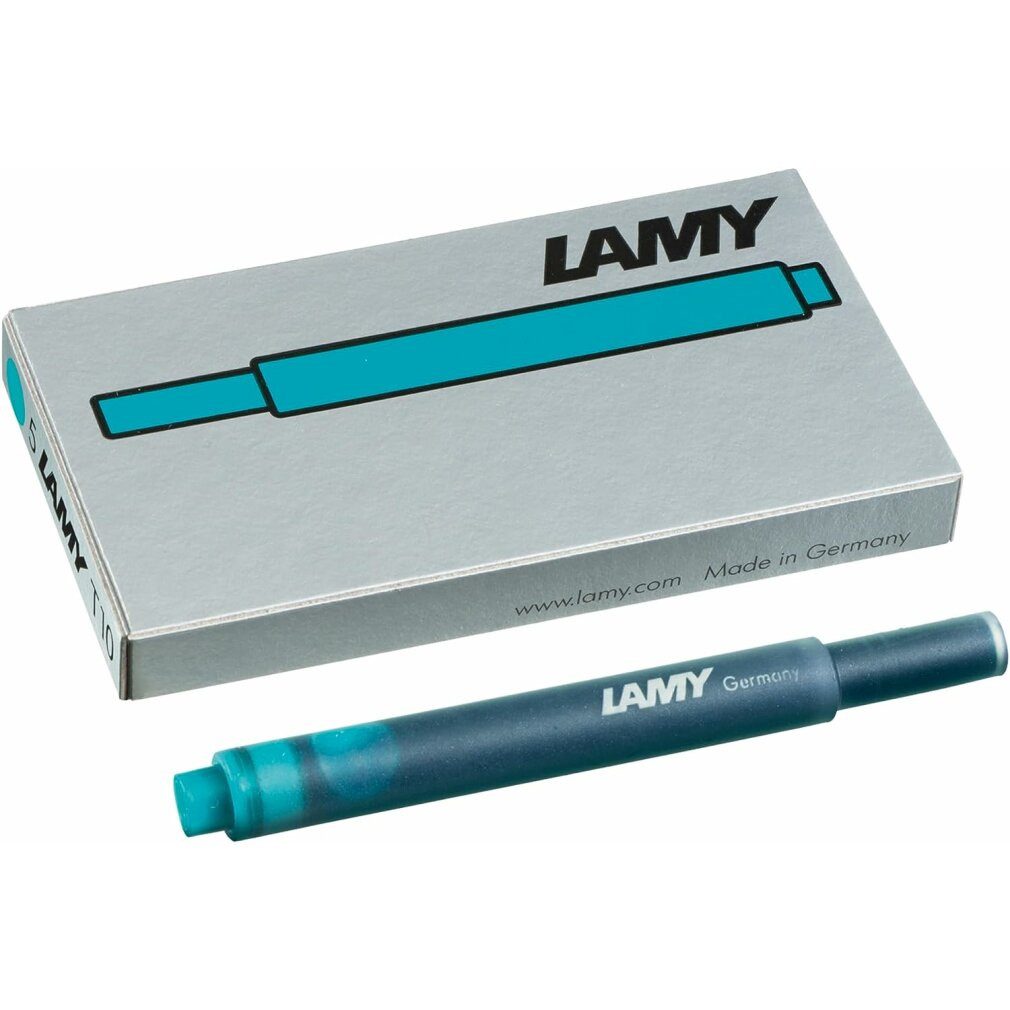 LAMY Tintenkiller T10 Tintenpatronen für Füller türkis 5 St.