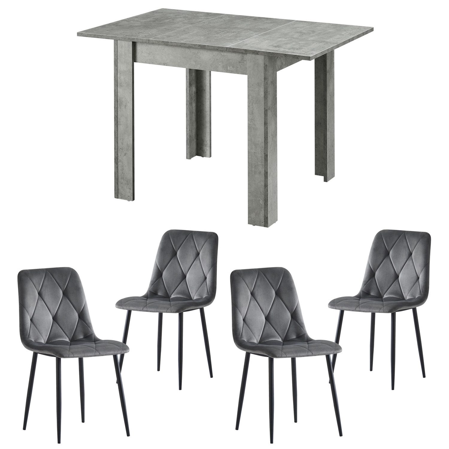 B&D home Essgruppe JONA, (5-teilig), ausziehbar günstig online kaufen