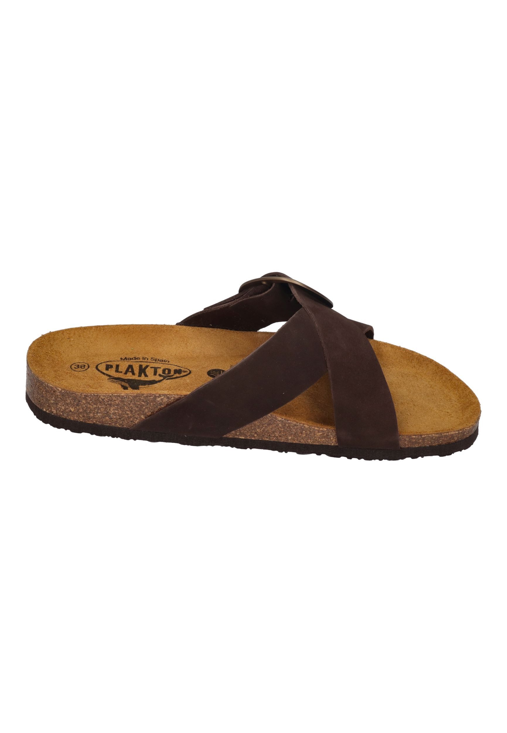 Plakton BRAMMA Pantolette Marron