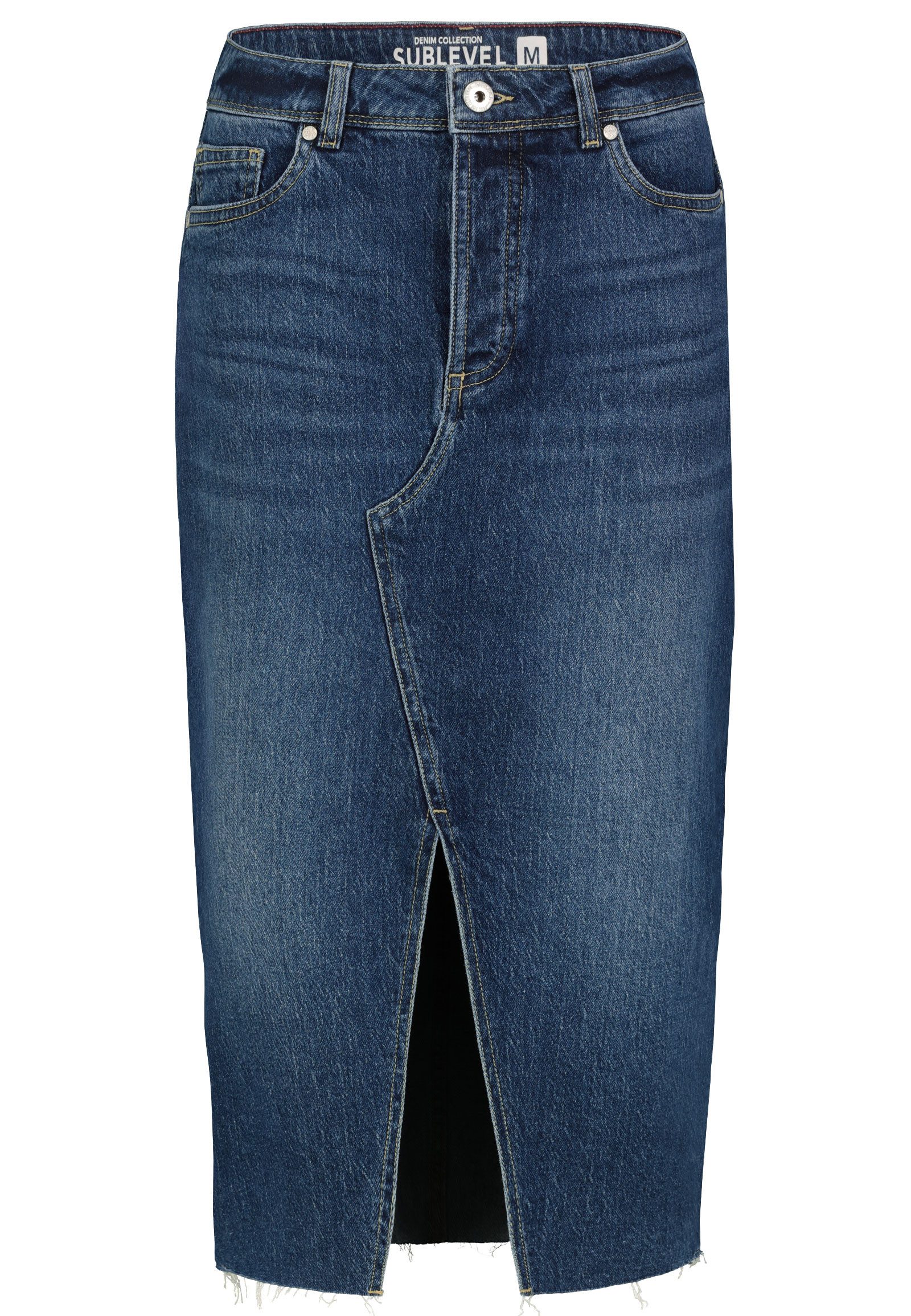SUBLEVEL Jeansrock Damen Maxi Midi Mini günstig online kaufen