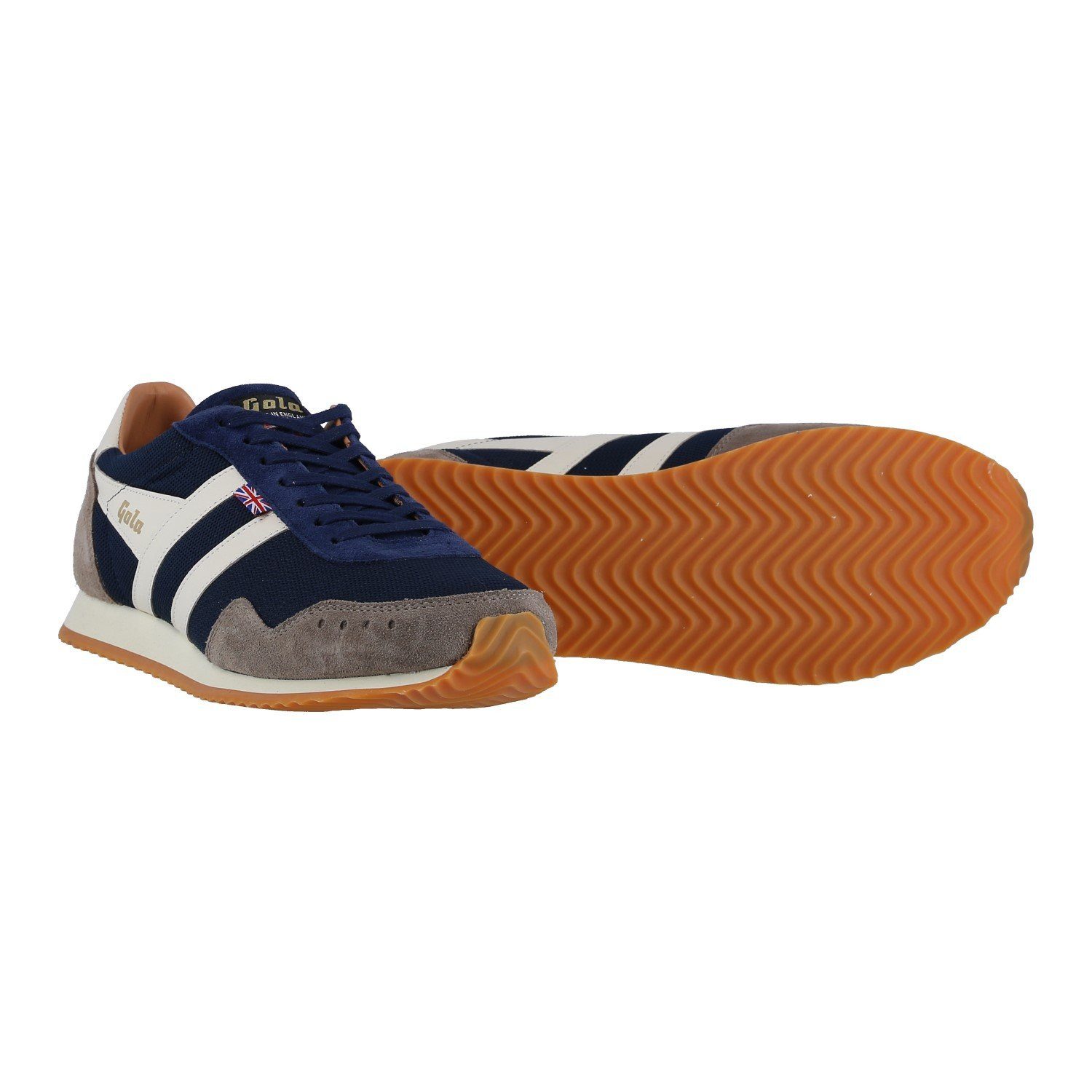 Track Mesh 2 317 - Made in England - navyblau/offweiss Herren Sneaker