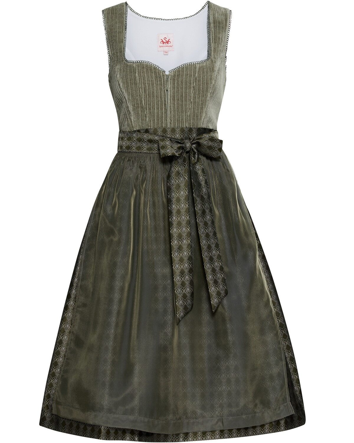 Spieth & Wensky Dirndl Midi-Dirndl Hildor