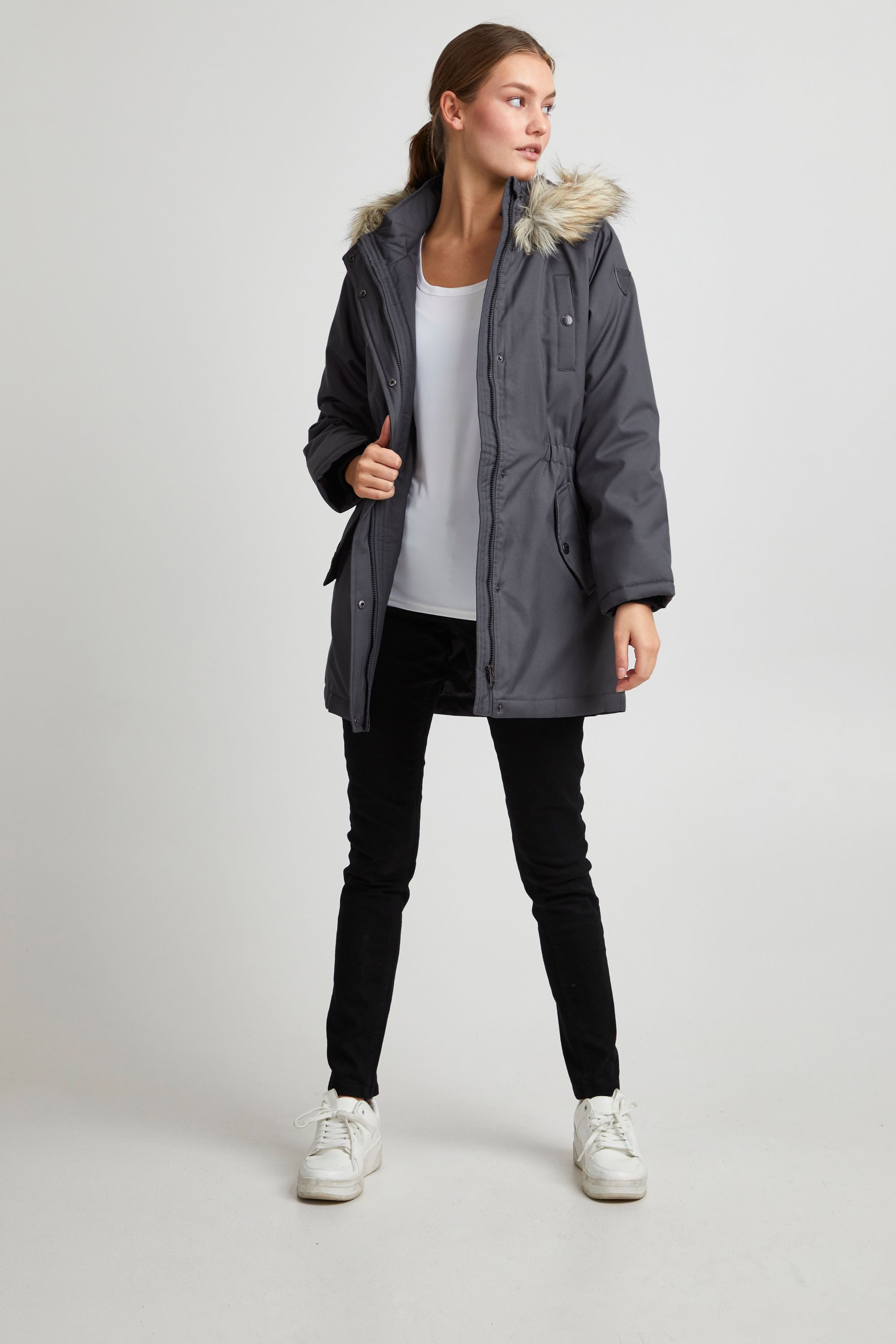 OXMO Winterjacke OXMaribel Winterjacke mit Kapuze günstig online kaufen