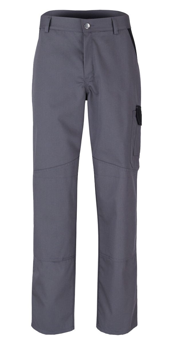 BEB Arbeitsbundhose beb HANDWERK Herren Bundhose CLASSIC Polyestermix Grau/Schwarz