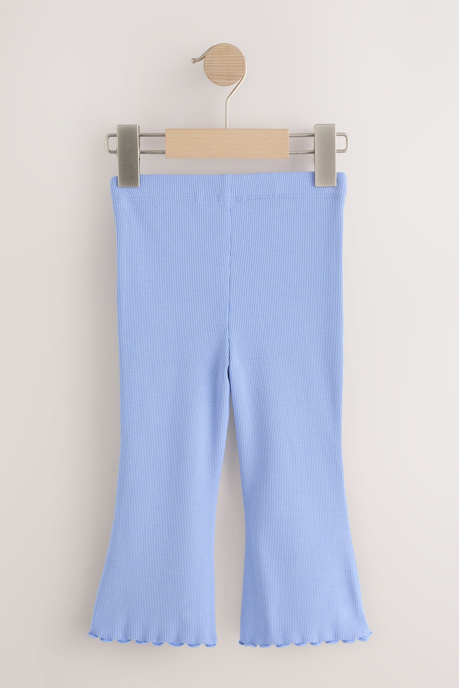 Next Leggings Gerippte Leggings mit Schlag (1-tlg)