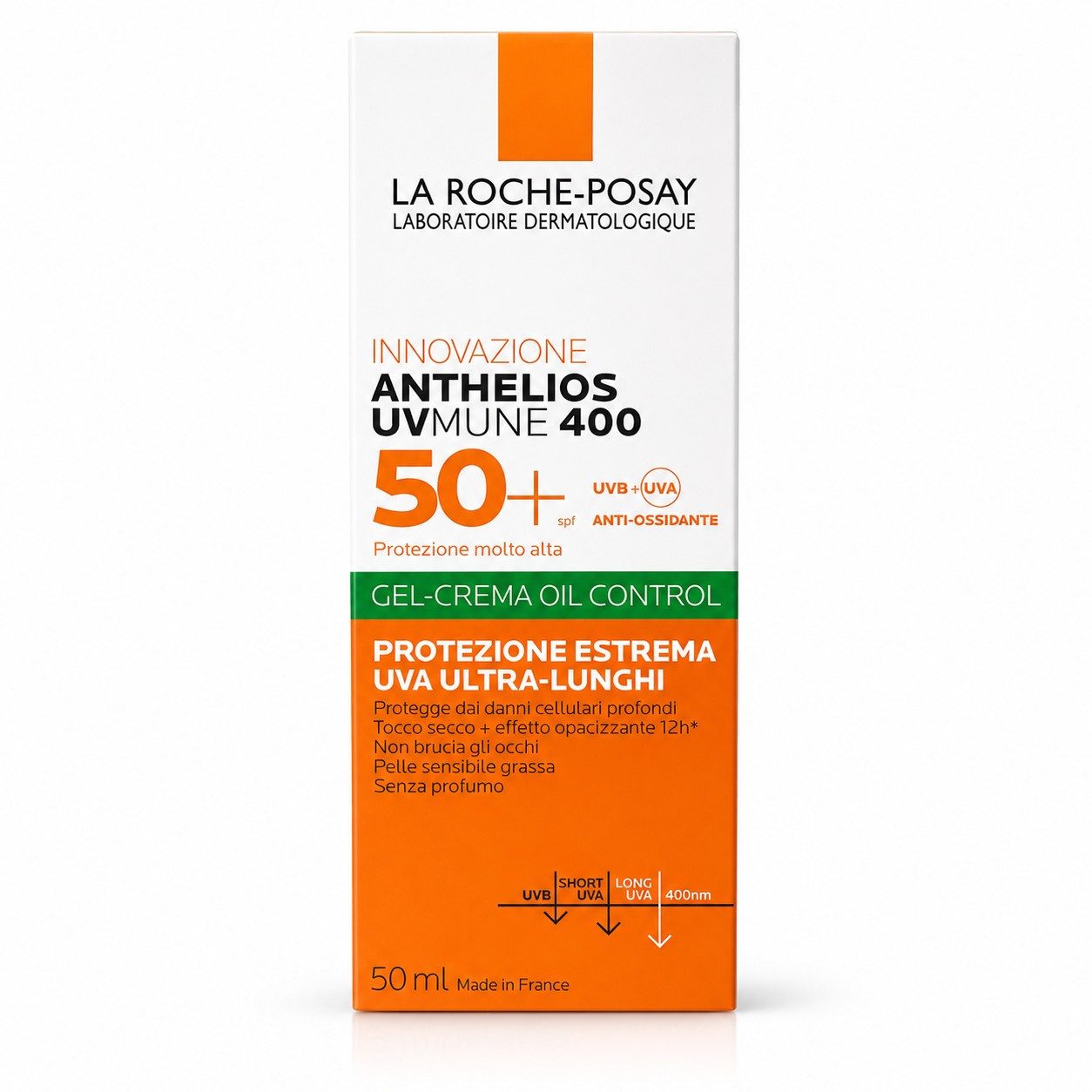 L'Oreal Deutschland GmbH Sonnenschutzcreme ROCHE-POSAY Anthelios Oil Contr.Gel-Cre.UVMune 400