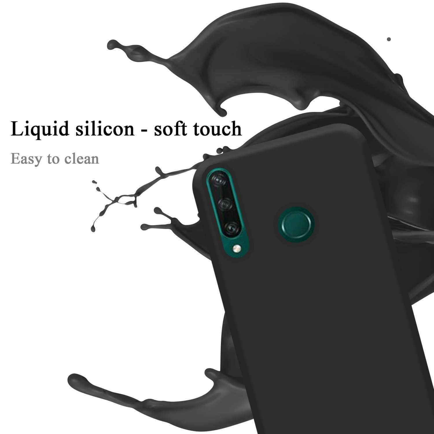 Cadorabo Handyhülle für Huawei Y6P Hülle Huawei Y6P, Flexible Hülle TPU Silikon Schutzhülle Back Cover Case