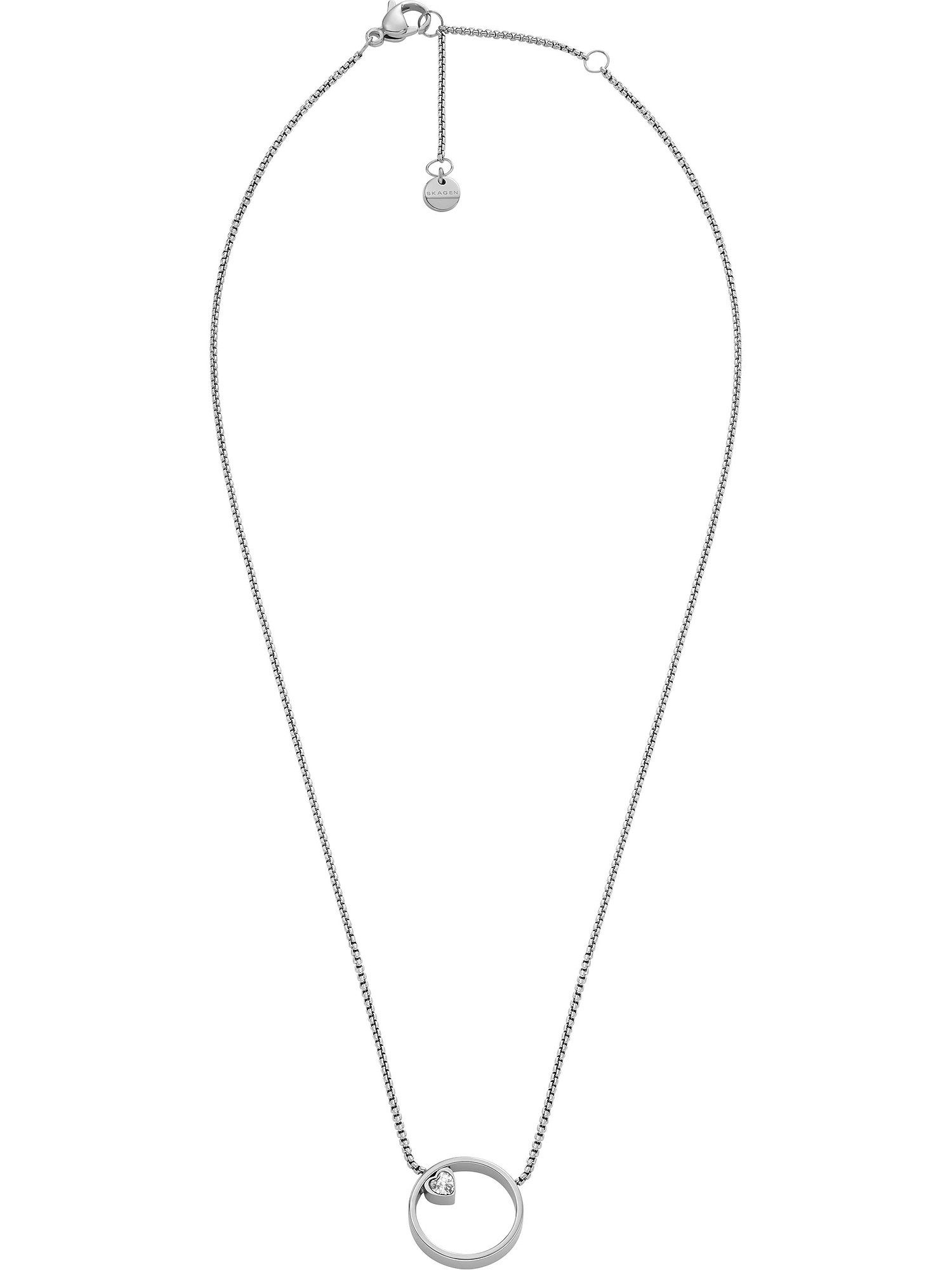 SKAGEN Schmuckset Skagen Damen-Schmuck-Set Edelstahl Glasstein