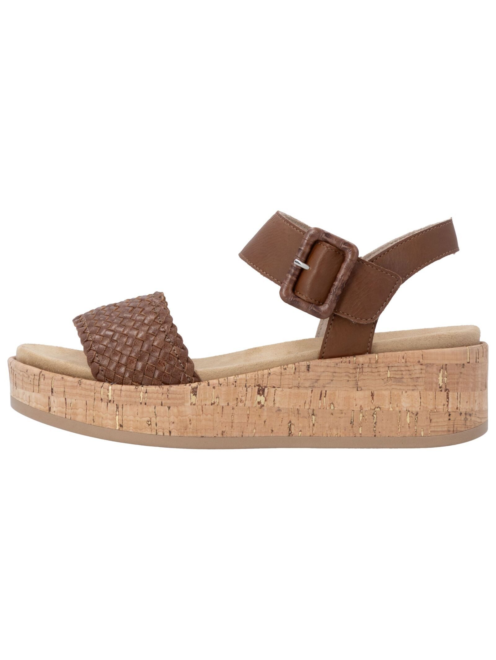 Remonte Remonte Sandalen Lederimitat Keilsandalette