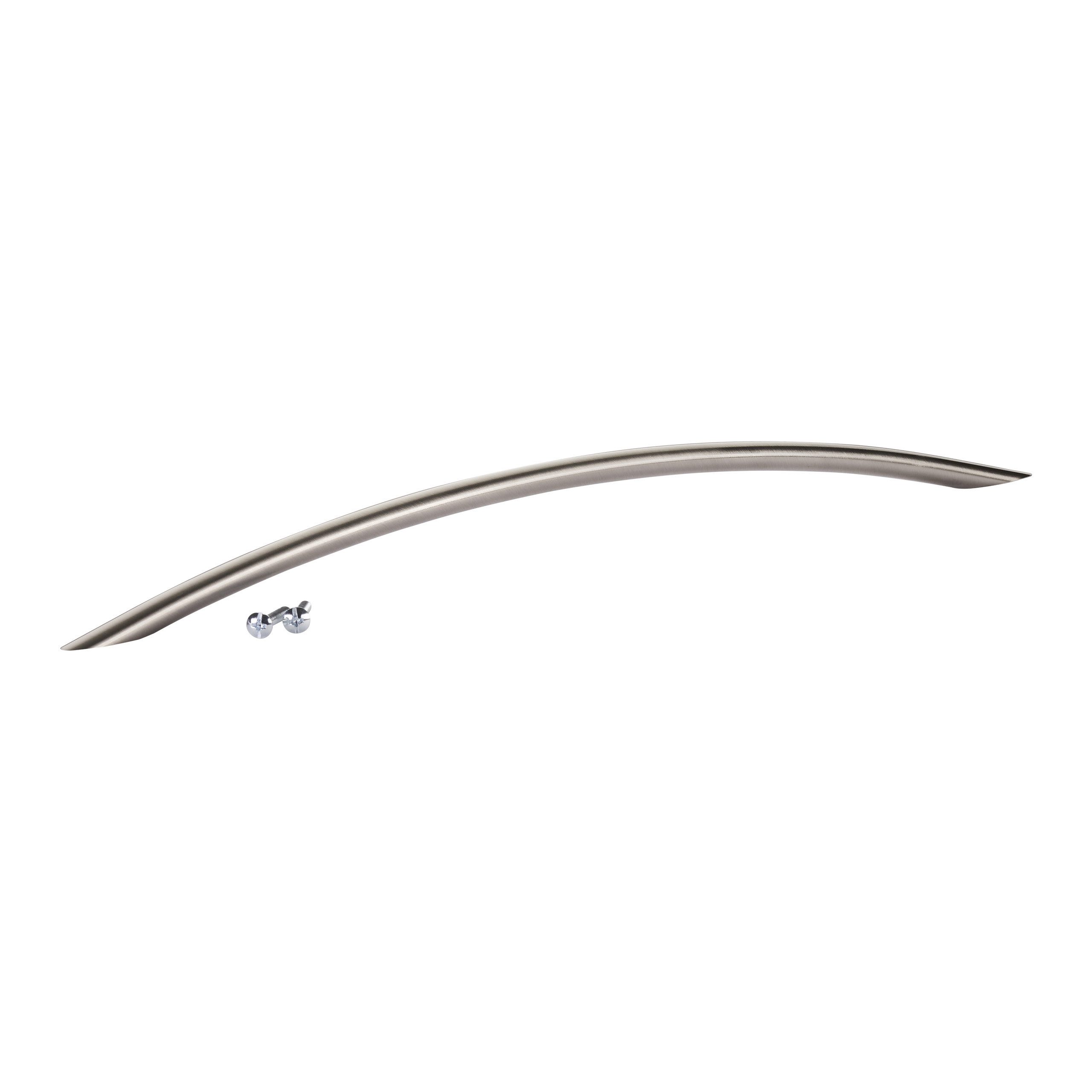 SO-TECH® Möbelgriff Bogengriff BG01, Lochabstand 96 - 352 mm, Lochabstand 288 mm Edelstahloptik - inkl. Schrauben