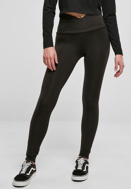 URBAN CLASSICS Leggings Urban Classics Damen Ladies Recycled V Waist Leggings (1-tlg)