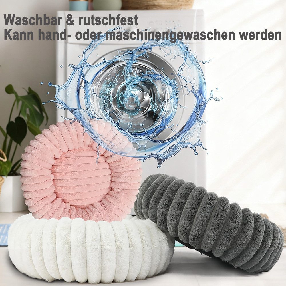 Ledander Tierbett Hundebett Katzenbett, weich,Flauschiges Hundebett waschba günstig online kaufen