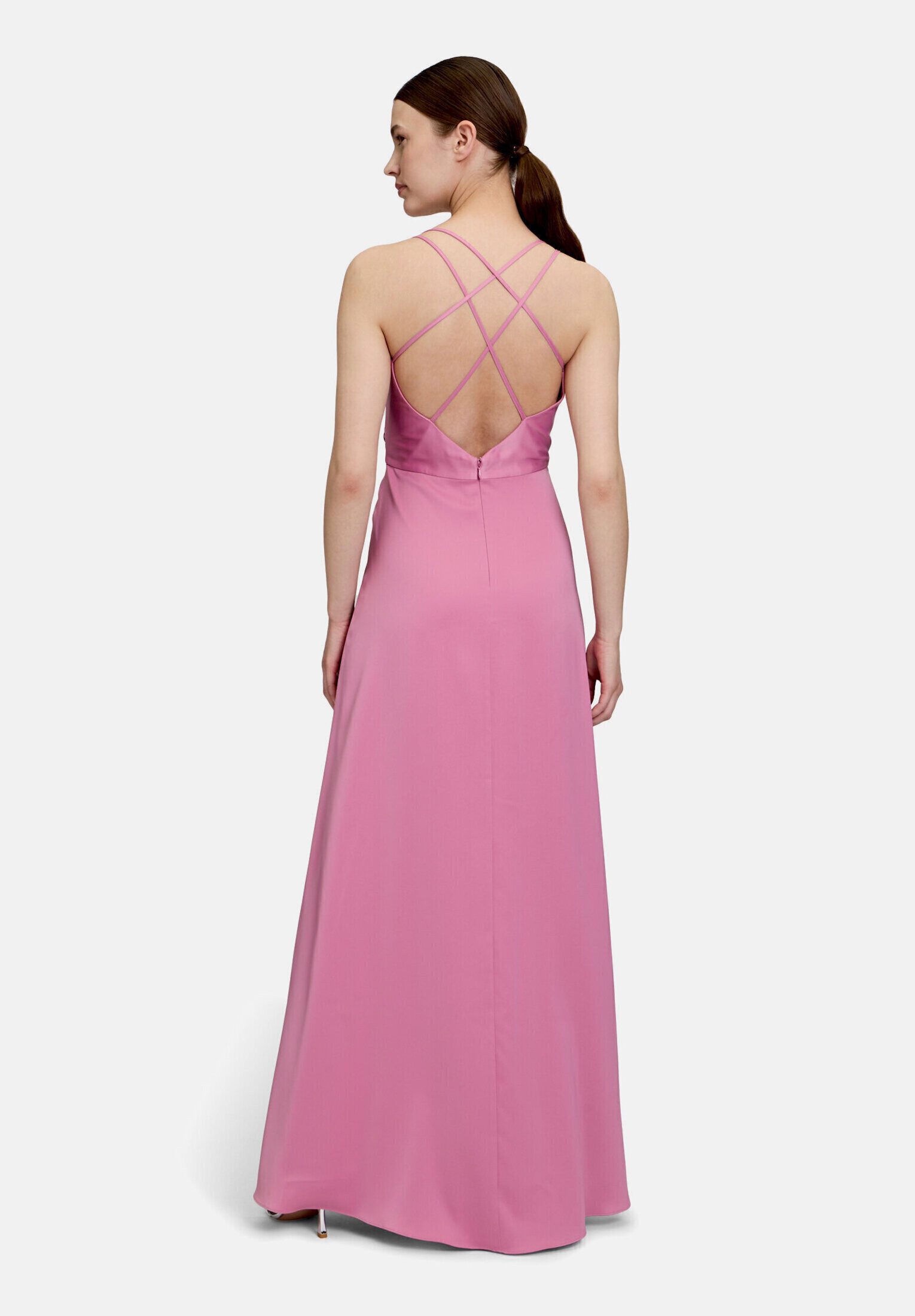 Vera Mont Abendkleid Damen mit V-Ausschnitt Schlitz