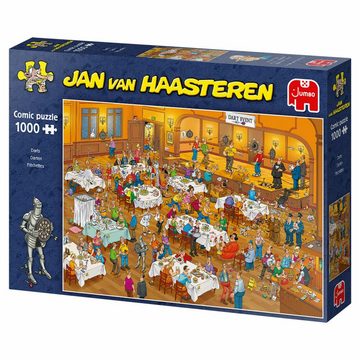 Jumbo Spiele Puzzle Jan van Haasteren - Dart Turnier 1000 Teile, 1000 Puzzleteile