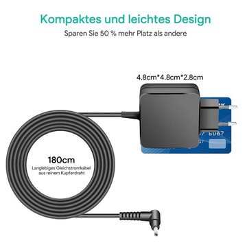 HKY 19V 45W Ladekabel für Acer ADP-45HE-B, PA-1450-26 Swift SF314-51 Notebook-Netzteil (Asus Zenbook UX31E Serie Samsung Ultrabook Serie 5 / 7 / 9)