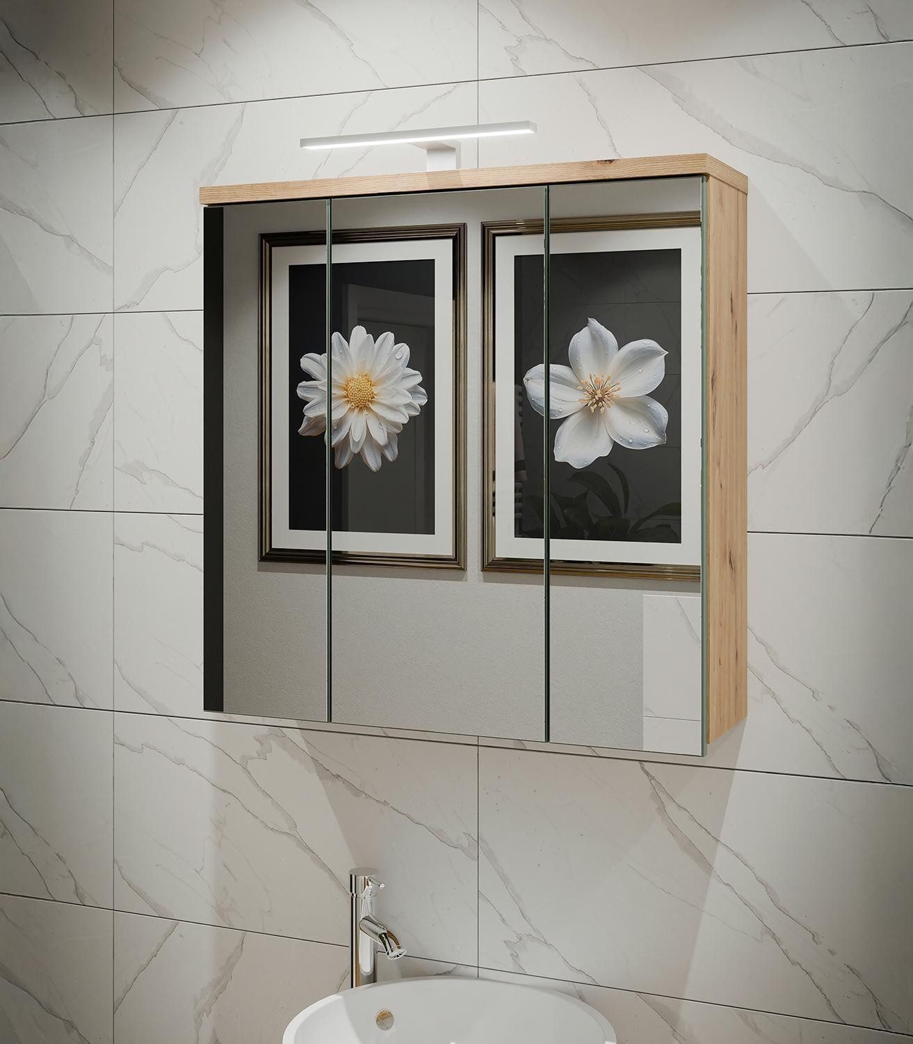 FORTE Spiegelschrank VERIS, B 69 x günstig online kaufen