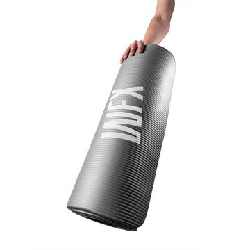 #DoYourSports Yogamatte Rutschfeste Fitnessmatte mit Tragegurt (1-St), für Yoga, Gymnastik & Co., In- & outdoor 183x61x1cm