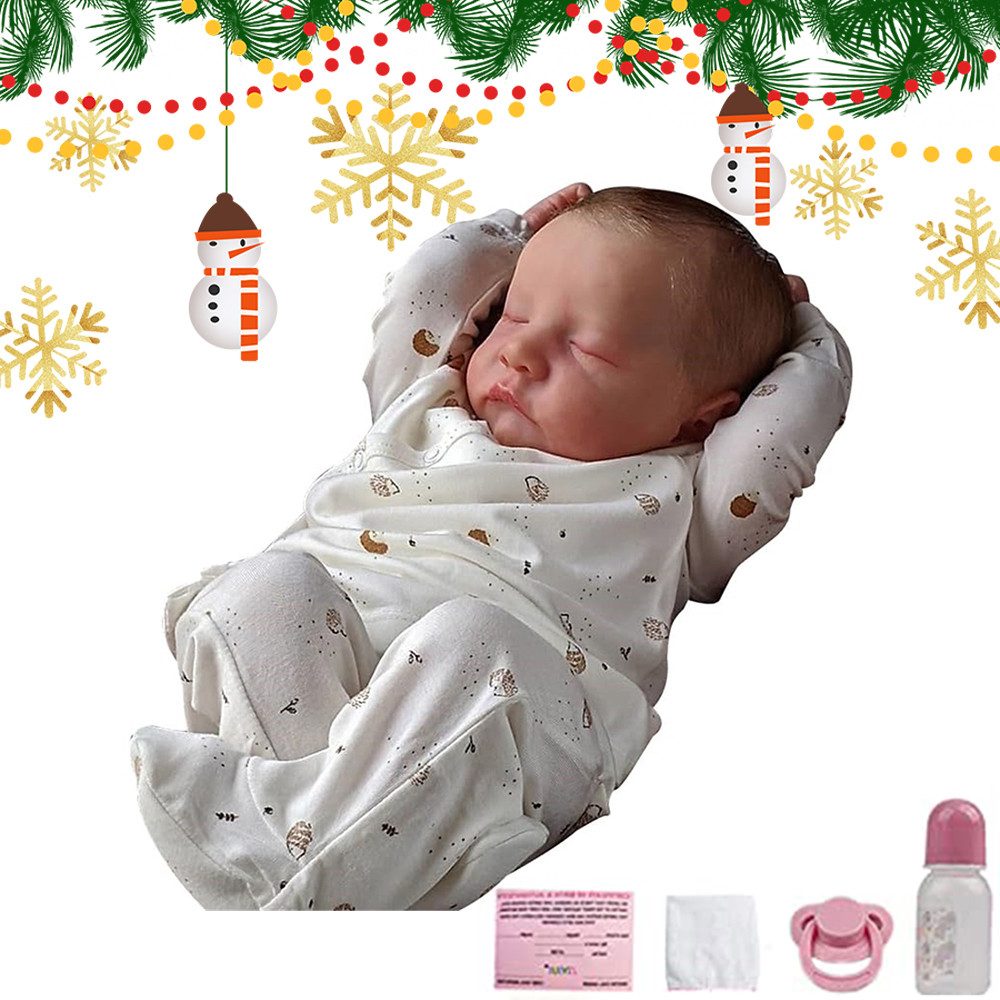 RWEUOQ Babypuppe 19 Zoll 48cm Babypuppe günstig online kaufen