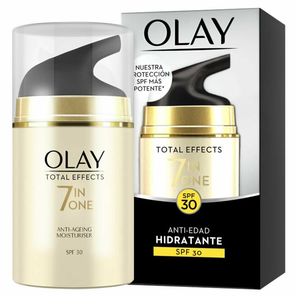 Olay Tagescreme TOTAL EFFECTS anti-edad SPF30 ml hidratante 50