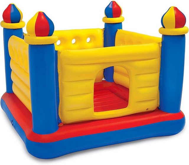 Intex Hüpfburg 48259NP Hüpfburg Ritterburg Castle Bouncer