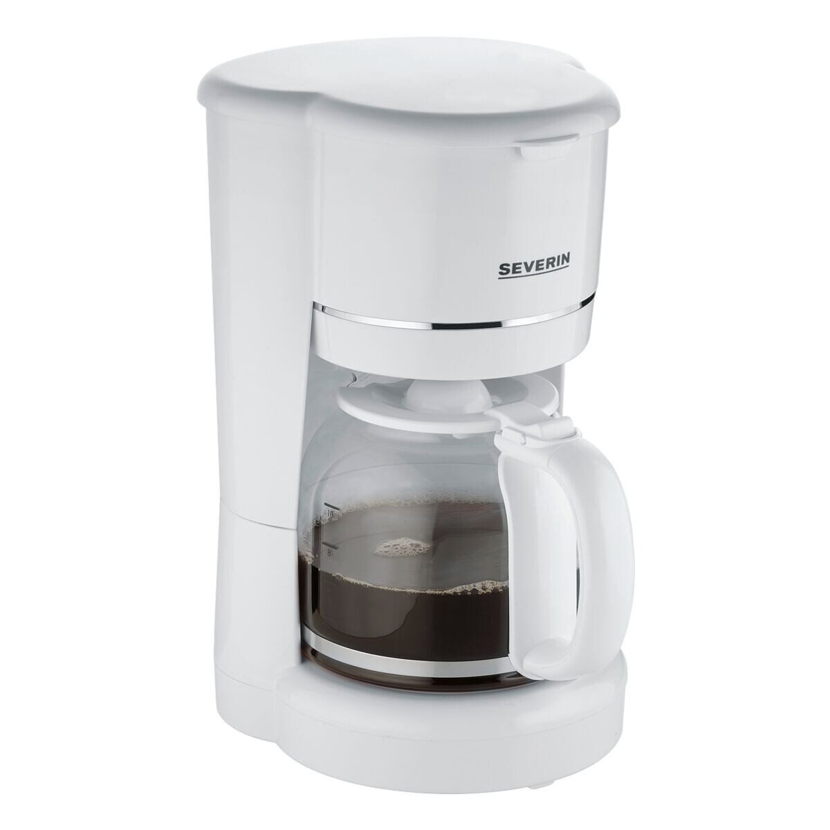 Severin Filterkaffeemaschine, 1.25l Kaffeekanne, 1x4, 900 Watt
