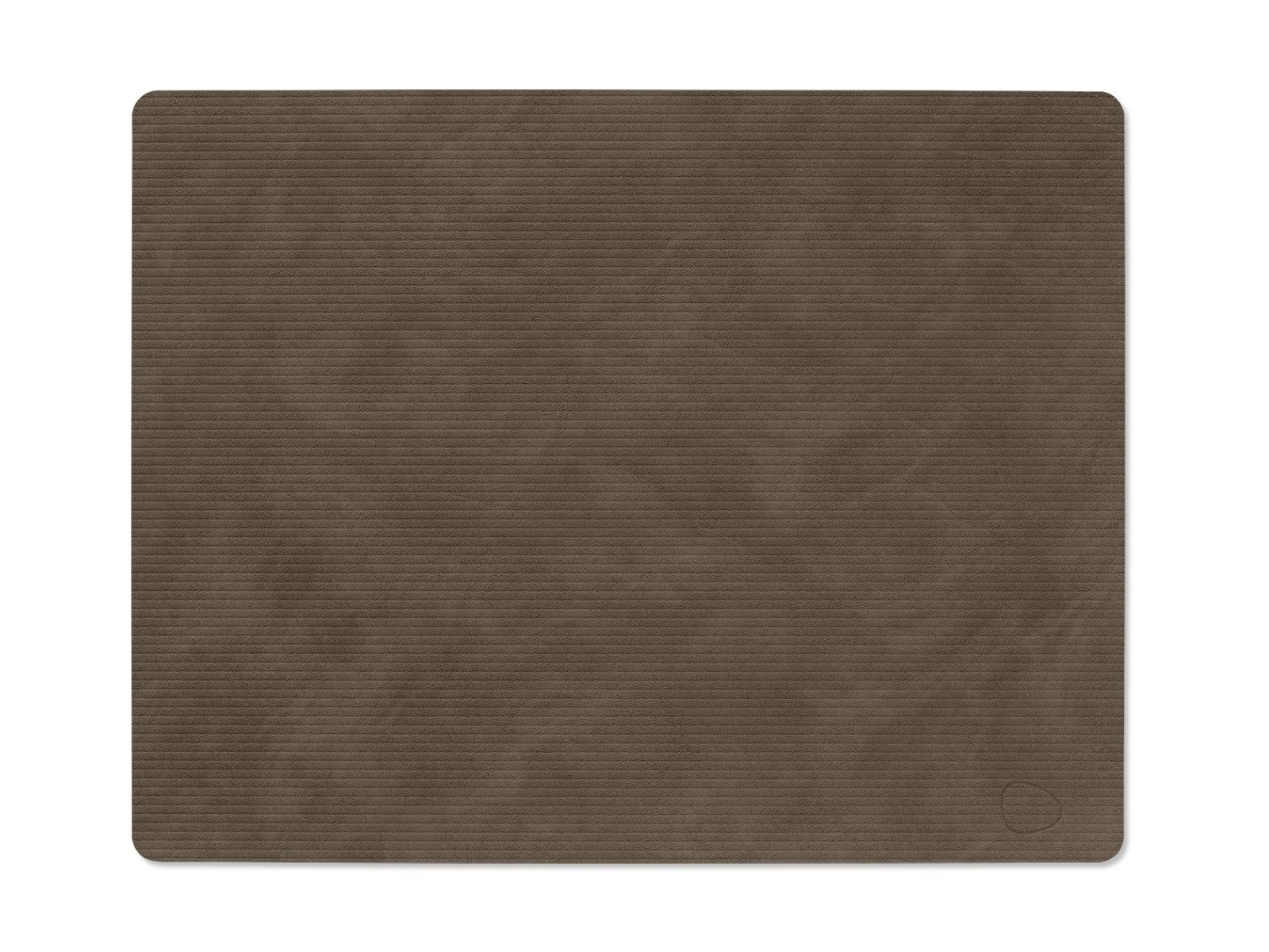 LIND DNA Platzset Corduroy Tischset Square L caviar 35x45cm