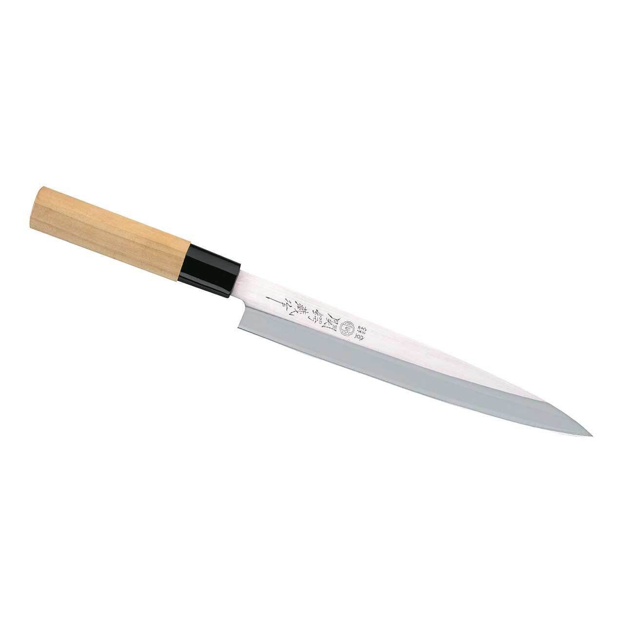 Herbertz Kochmesser Herbertz Sashimi Messer Edelstahl Holzgriff 20,5 cm