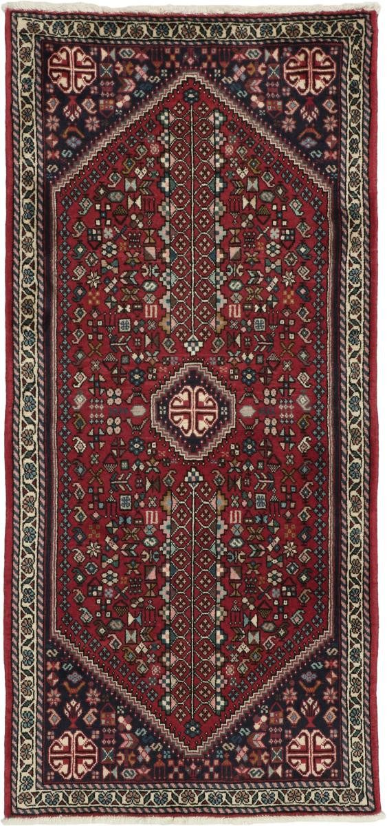 Nain Trading Orientteppich Abadeh 71x151 Handgeknüpfter Orientteppich / Perserteppich Läufer, rechteckig, Höhe: 8 mm
