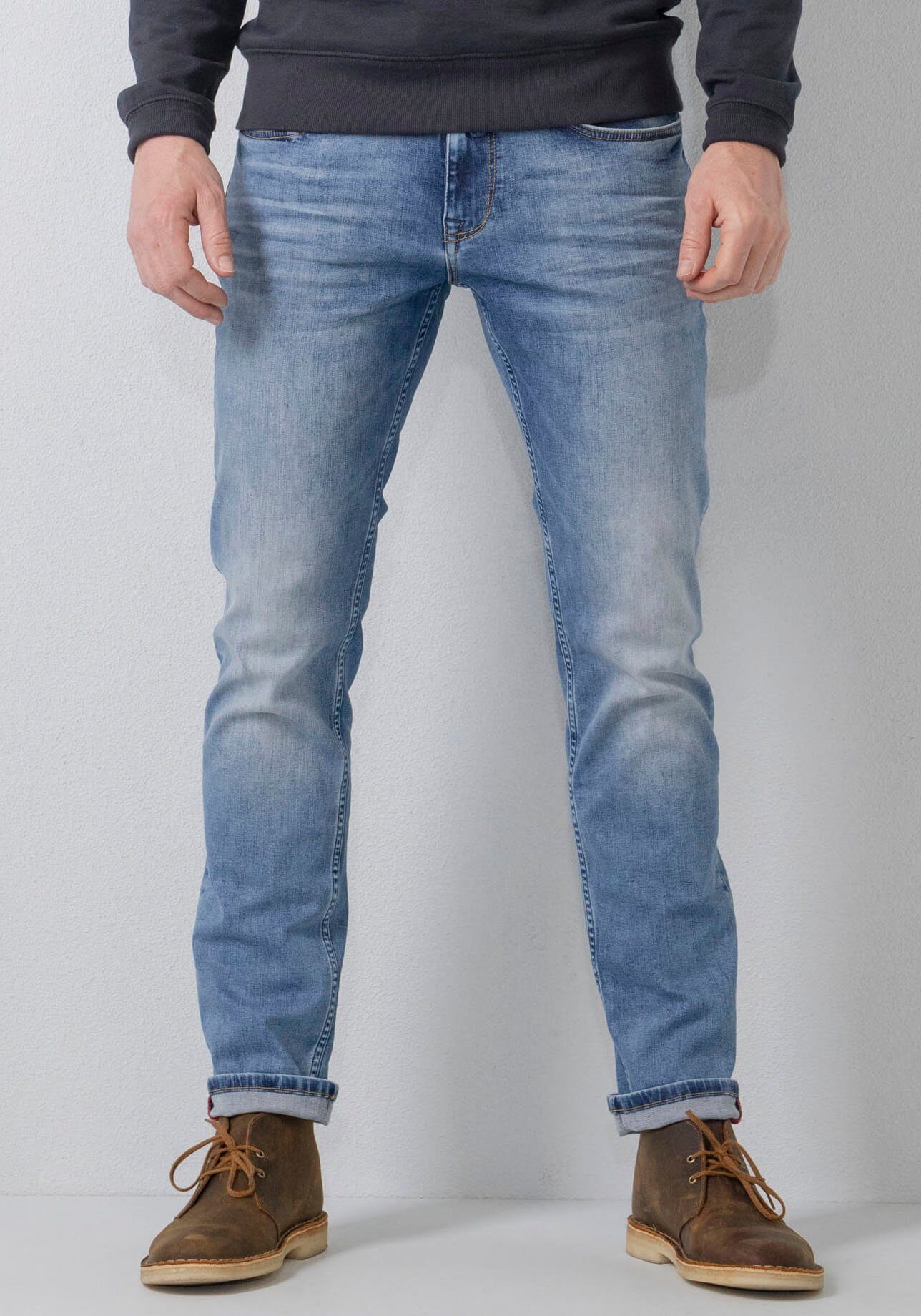Petrol Industries Regular-fit-Jeans RUSSEL mit Fade-out Effekten günstig online kaufen