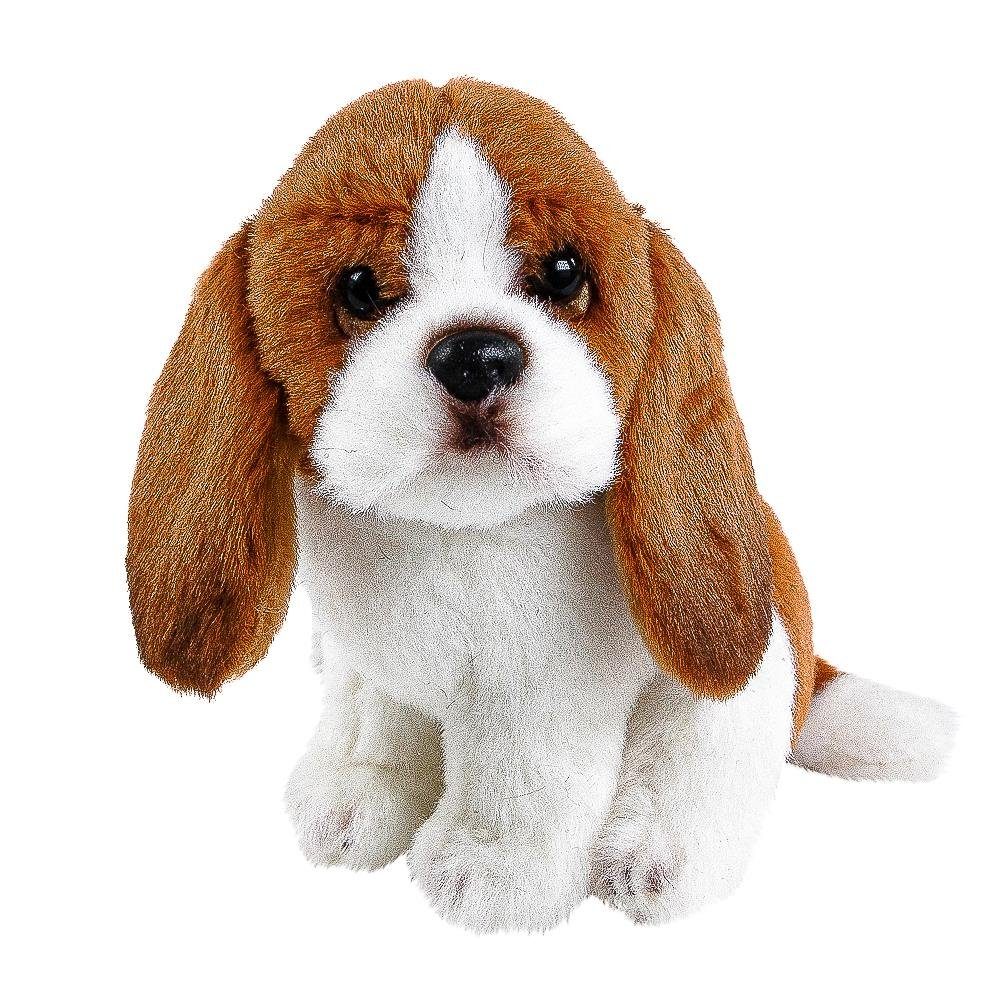 Teddys Rothenburg Kuscheltier Beagle klein sitzend 12 cm Plüschhund