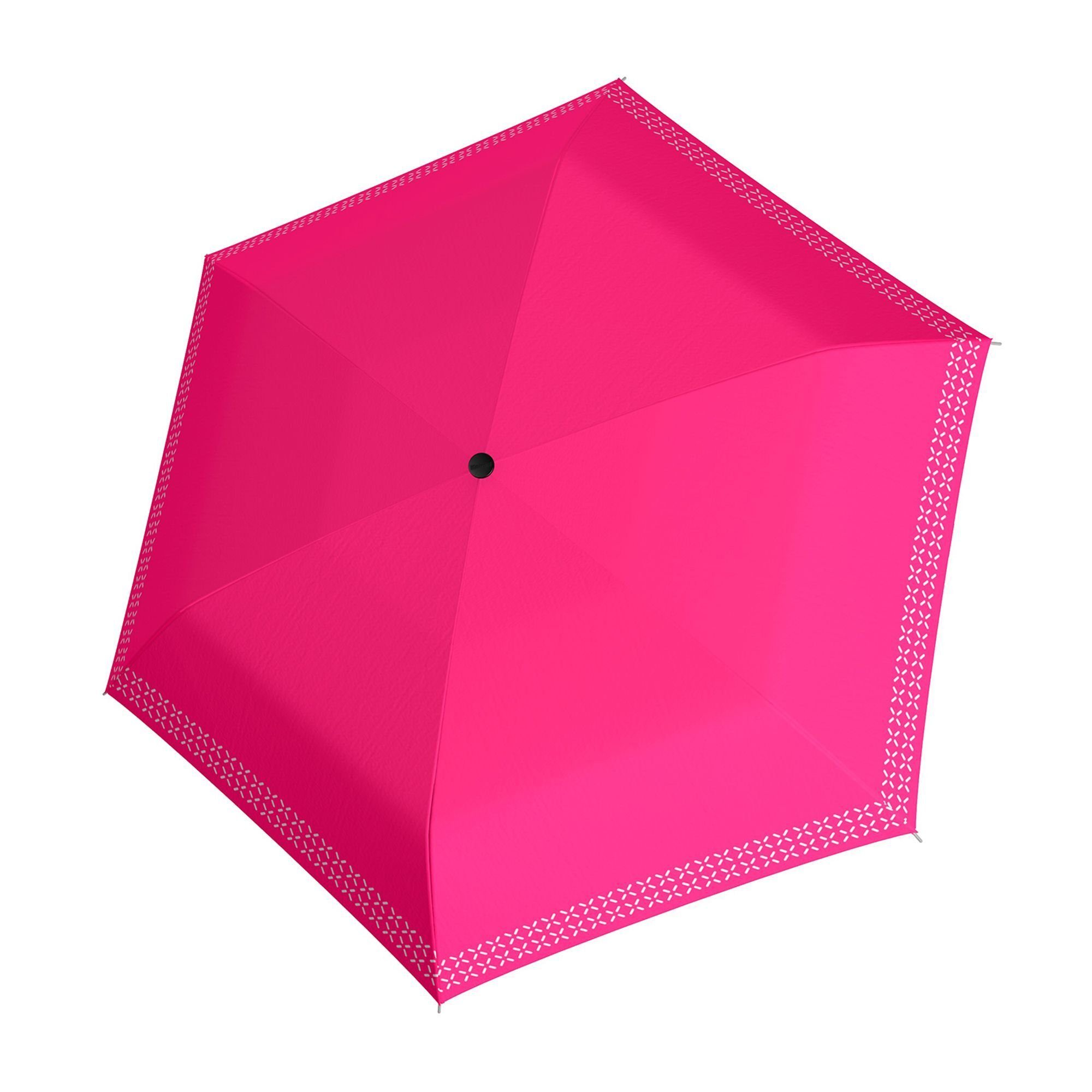 doppler® Taschenregenschirm Fiber pink neon