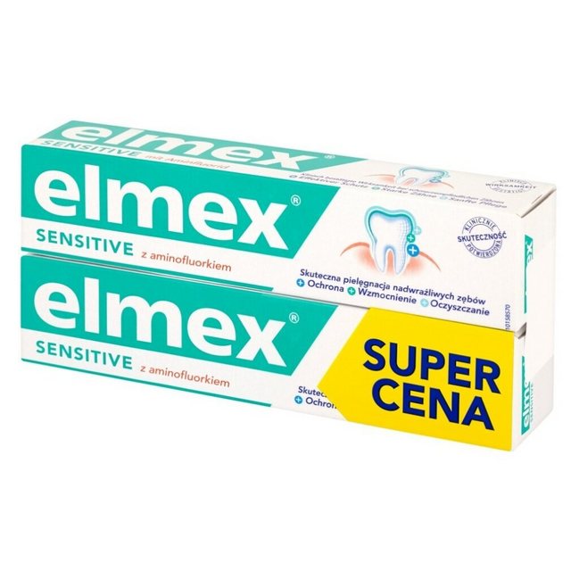 elmex Zahnpasta “Elmex Sensitiv-Zahnpasta 75ml + zweite für 50 %”