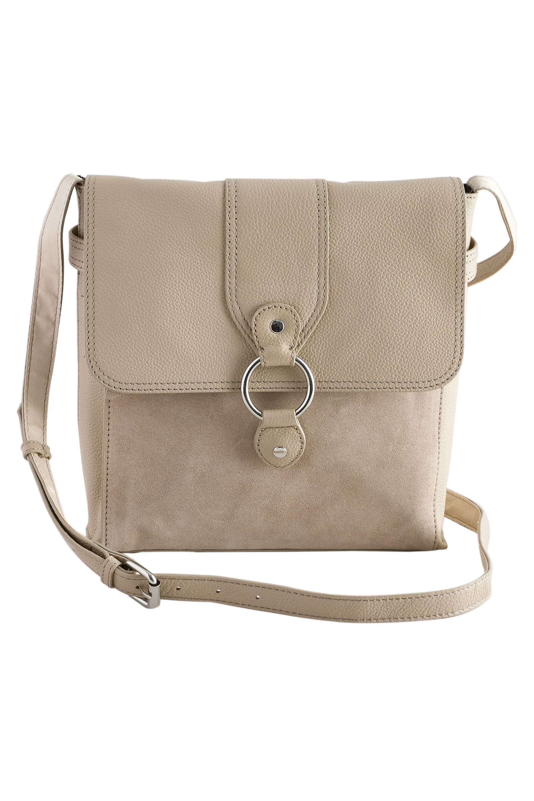 Messenger Bag Umhängetasche aus Leder