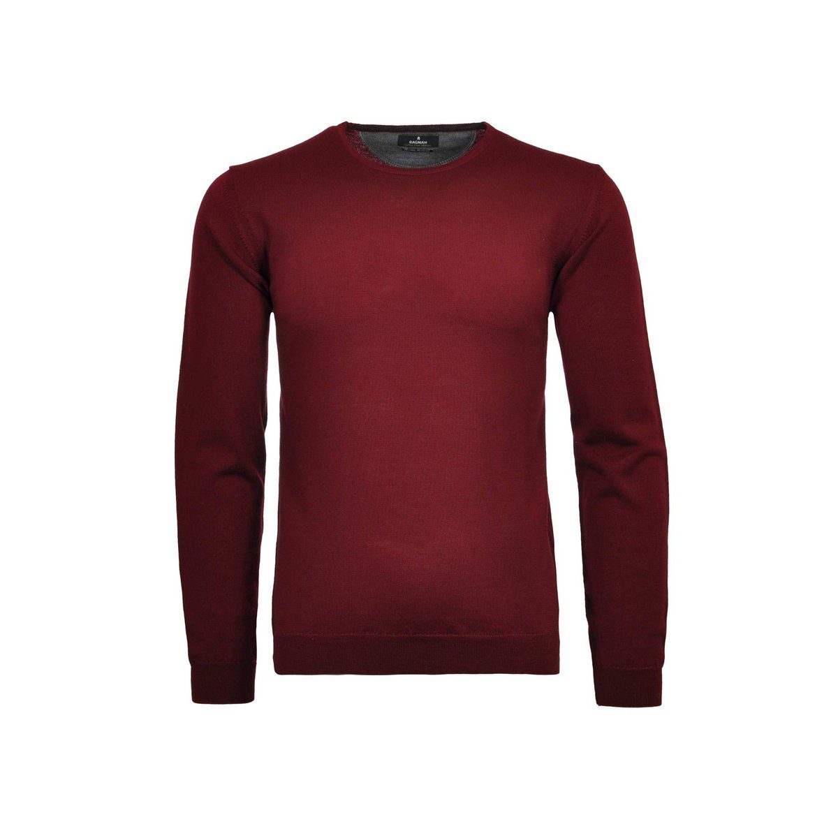 Longpullover Rollkragenpullover für Damen in unifarben