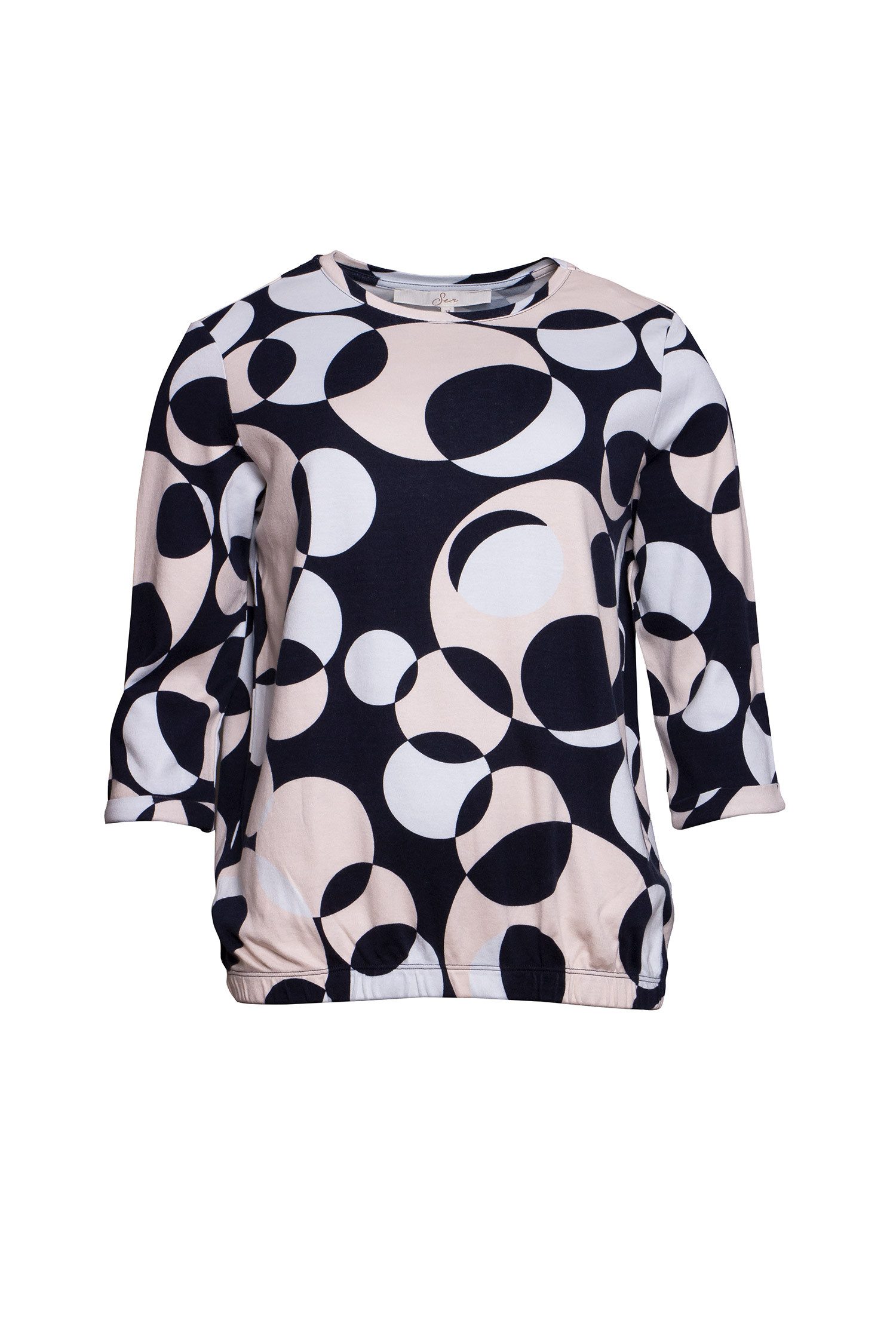 SER 3/4-Arm-Shirt Sommersale! Shirt allover Druck günstig online kaufen