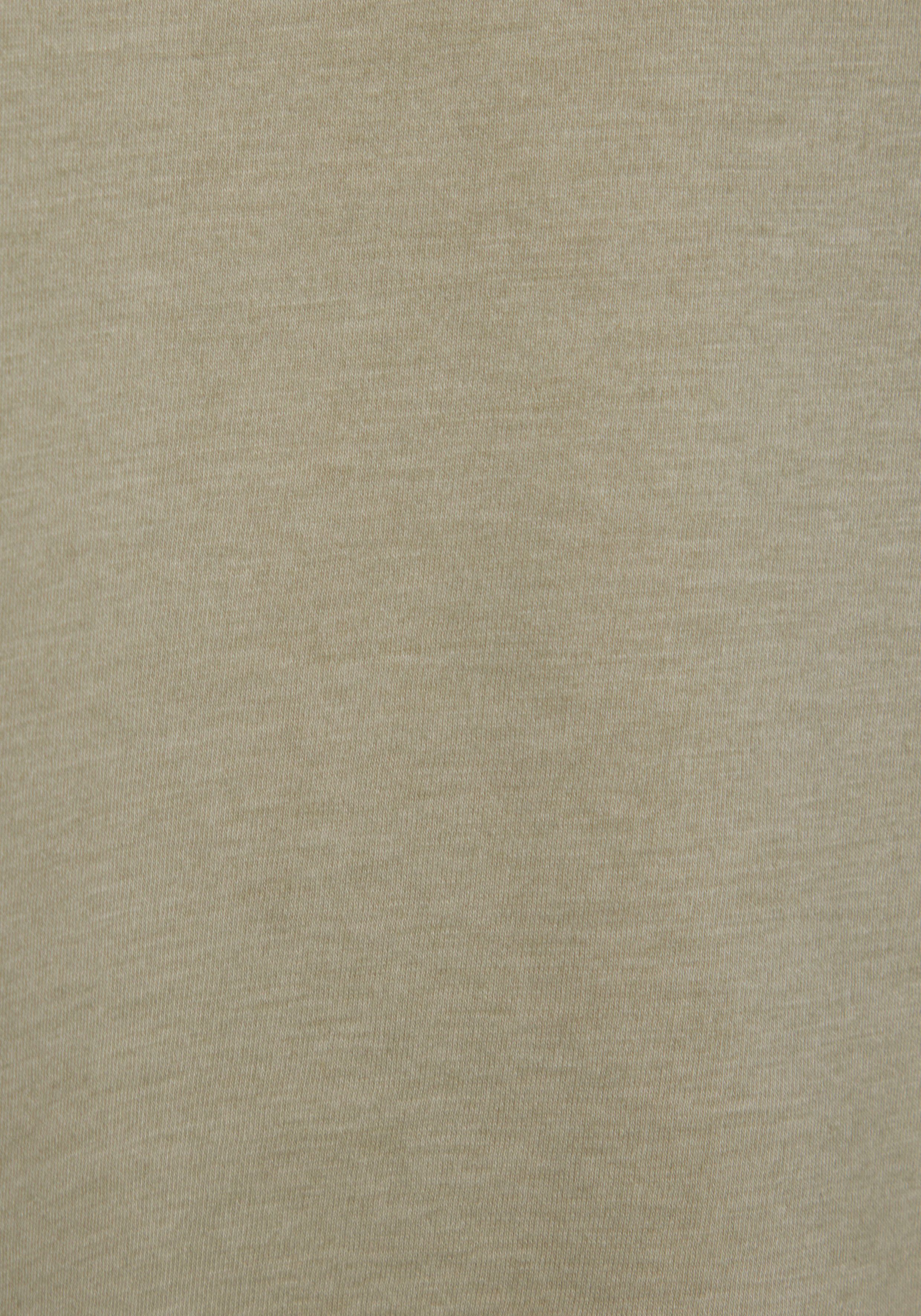 Elbsand T-Shirt Eldis mit Logodruck, Kurzarmshirt aus Baumwoll-Mix, sportlich-casual