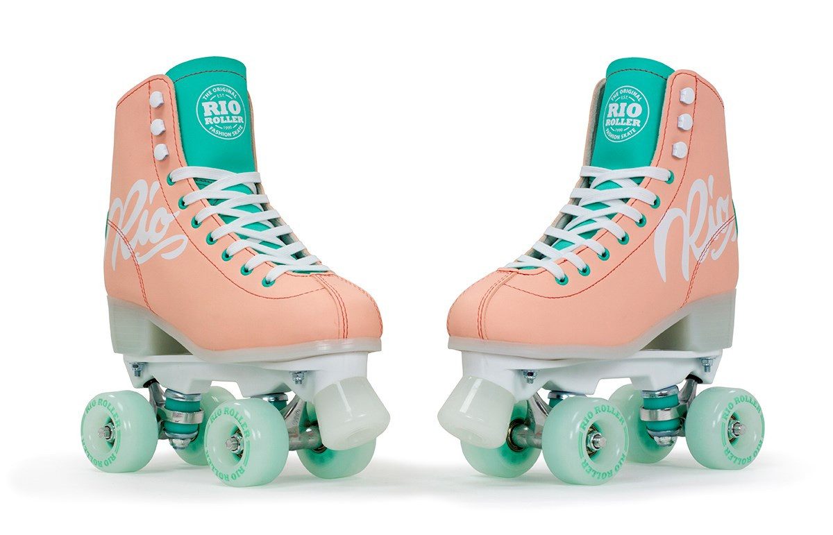 Rio Roller Rollschuhe RIO ROLLER SCRIPT Rollschuh peach/green