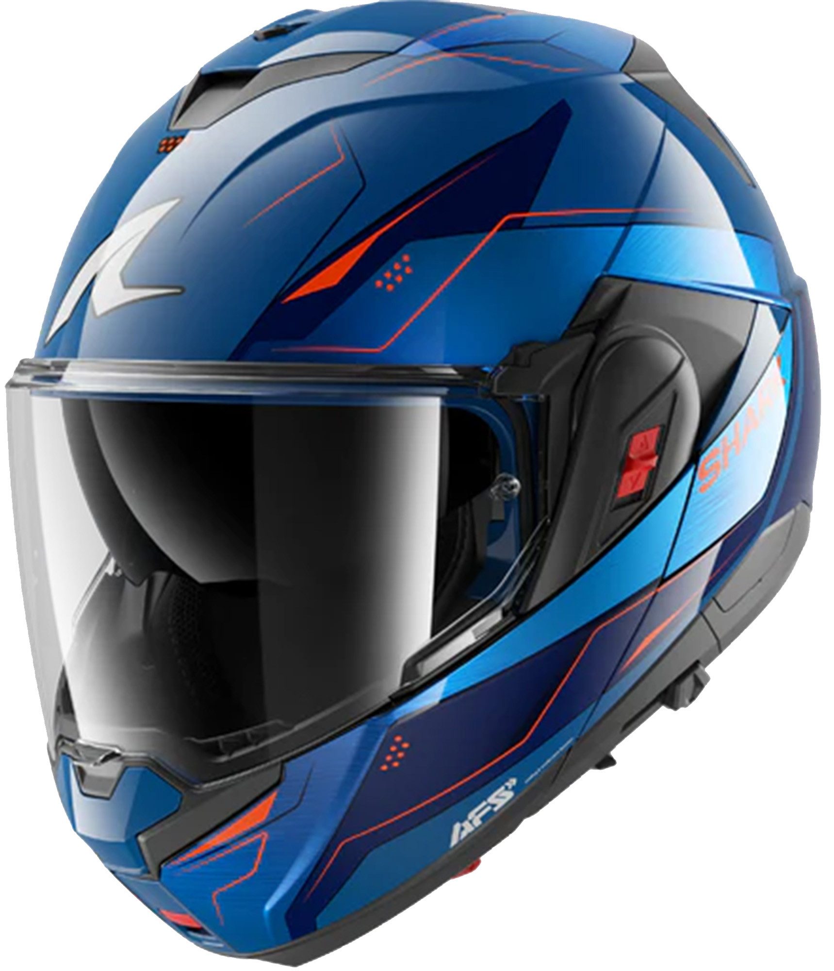 Shark Motorradhelm Oxo Mekarium Klapphelm, Antifog Beschichtet,vorbereitet Für Kommunikationssystem,geeignet