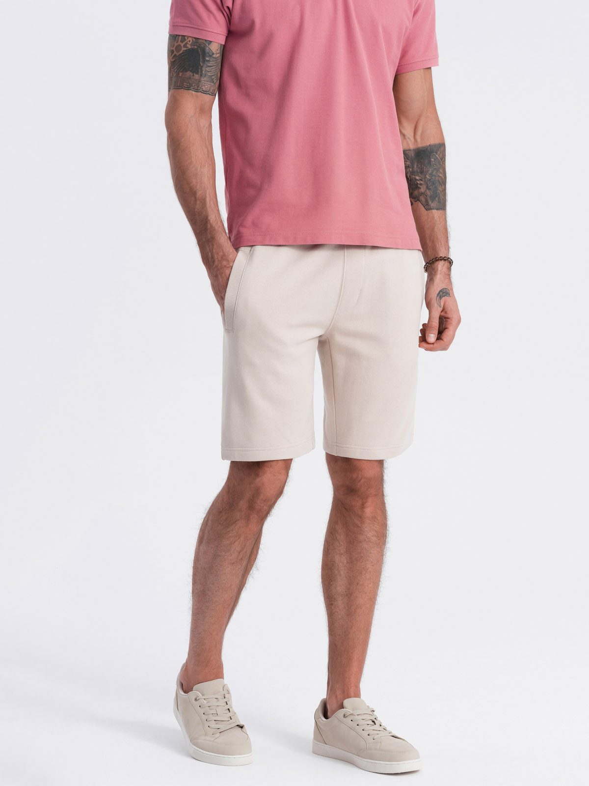 OMBRE Sweatshorts Herrenshorts aus Strick mit günstig online kaufen