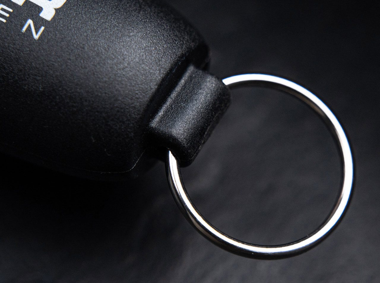 Böker Manufaktur Solingen Schleifstein Diamant-Schleifstab Schwarz mit Öse, mit Aufhängevorrichtung