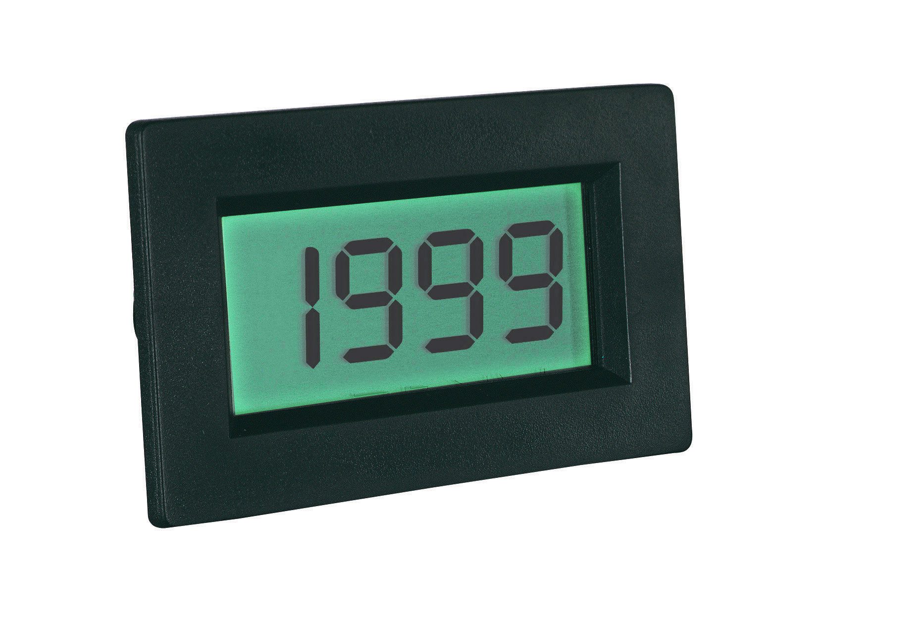 PeakTech Spannungsprüfer Digital Einbau Voltmeter, Amperemeter 2000 Counts