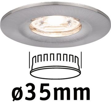 Paulmann LED Einbauleuchte Nova, LED wechselbar, Warmweiß, LED-Modul