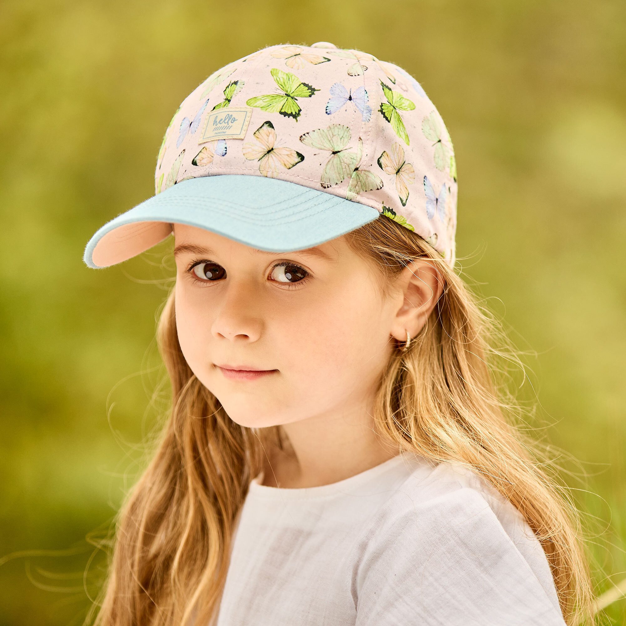 MAXIMO Baseball Cap KIDS GIRL-Cap Schmetterlinge Klettverschluß (1-St)