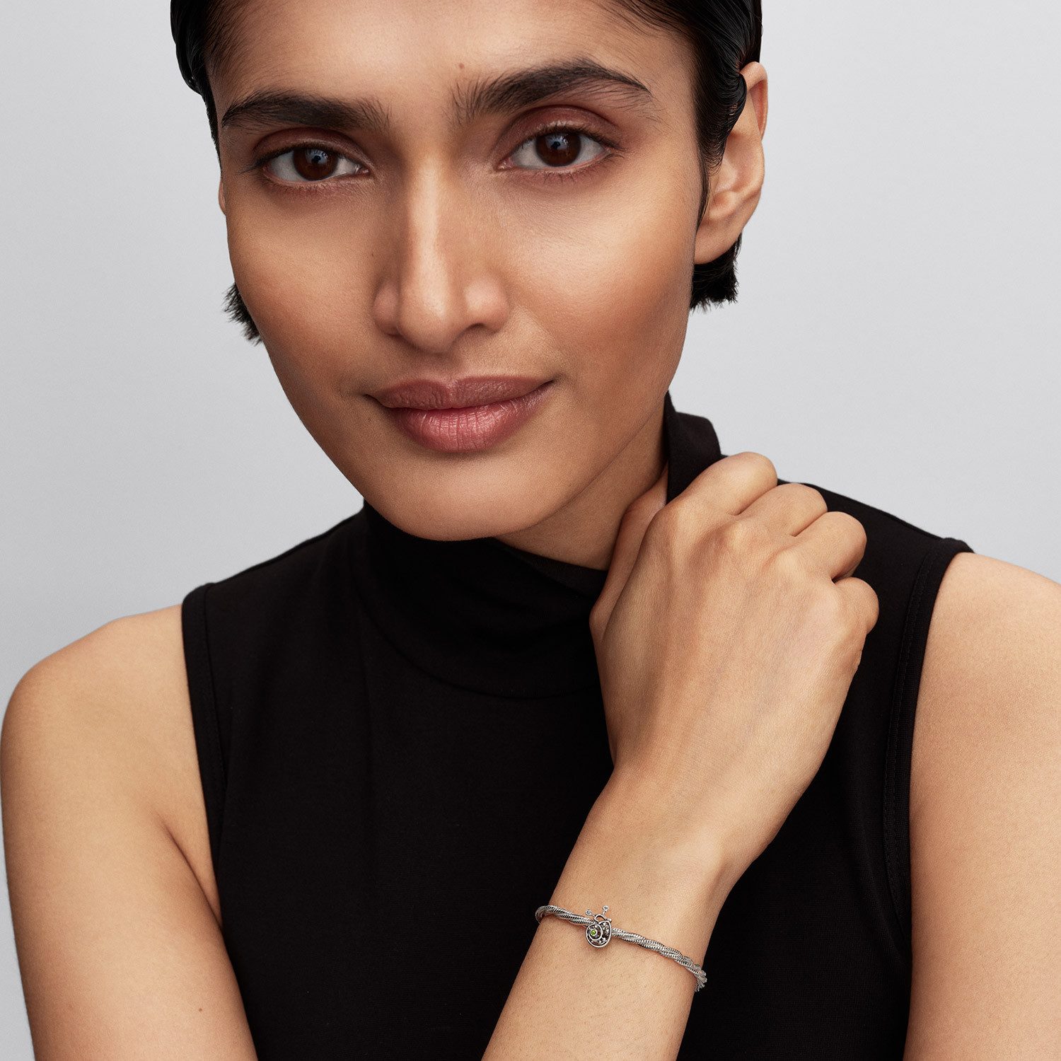 Pandora Charm-Einhänger Silber Charm Schnecke