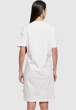 Merchcode Shirtkleid Merchcode Damen Ladies Denver Organic Oversized Slit Tee Dress (1-tlg)