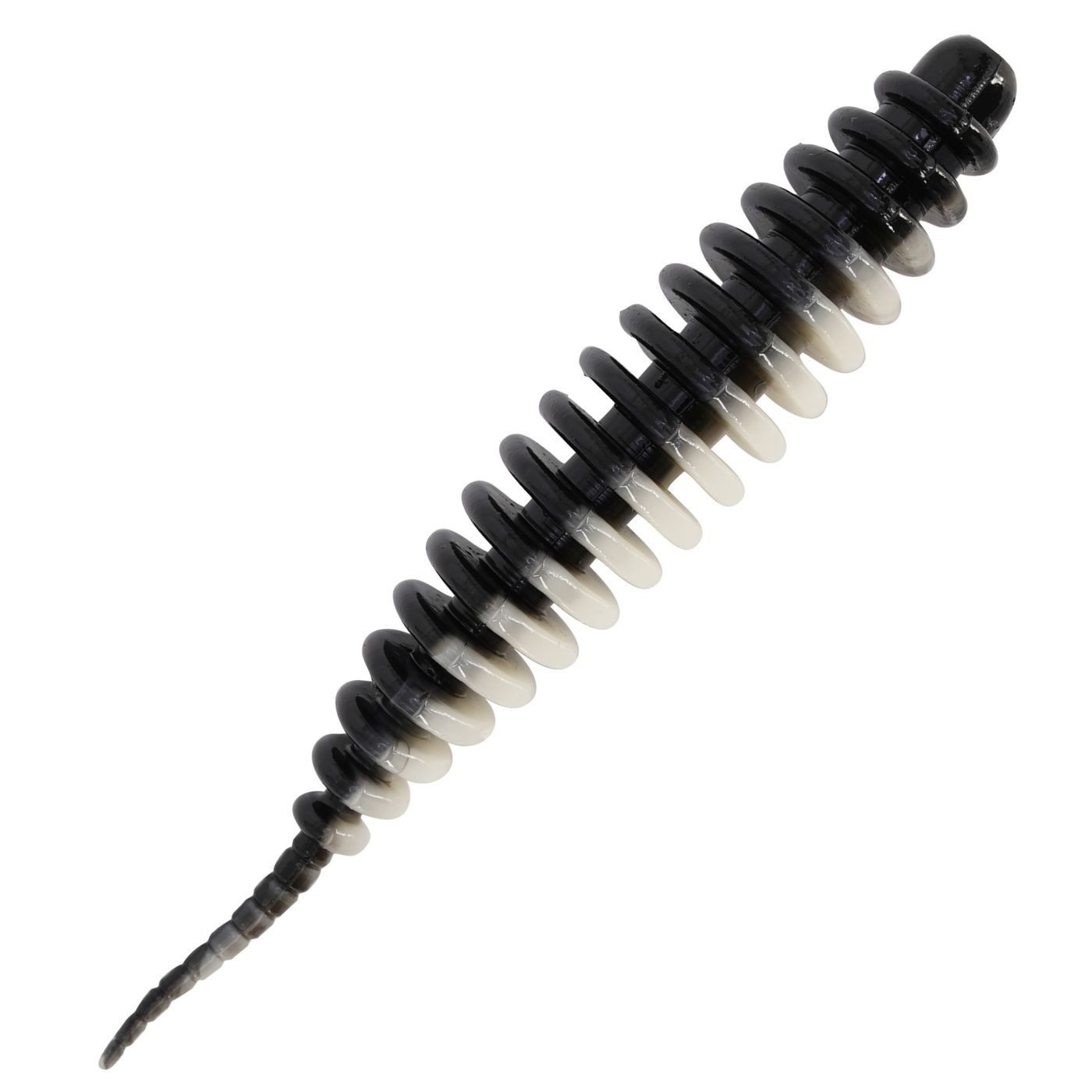 SPRO Kunstköder Master Worm 65Mm 8Pcs Black And White