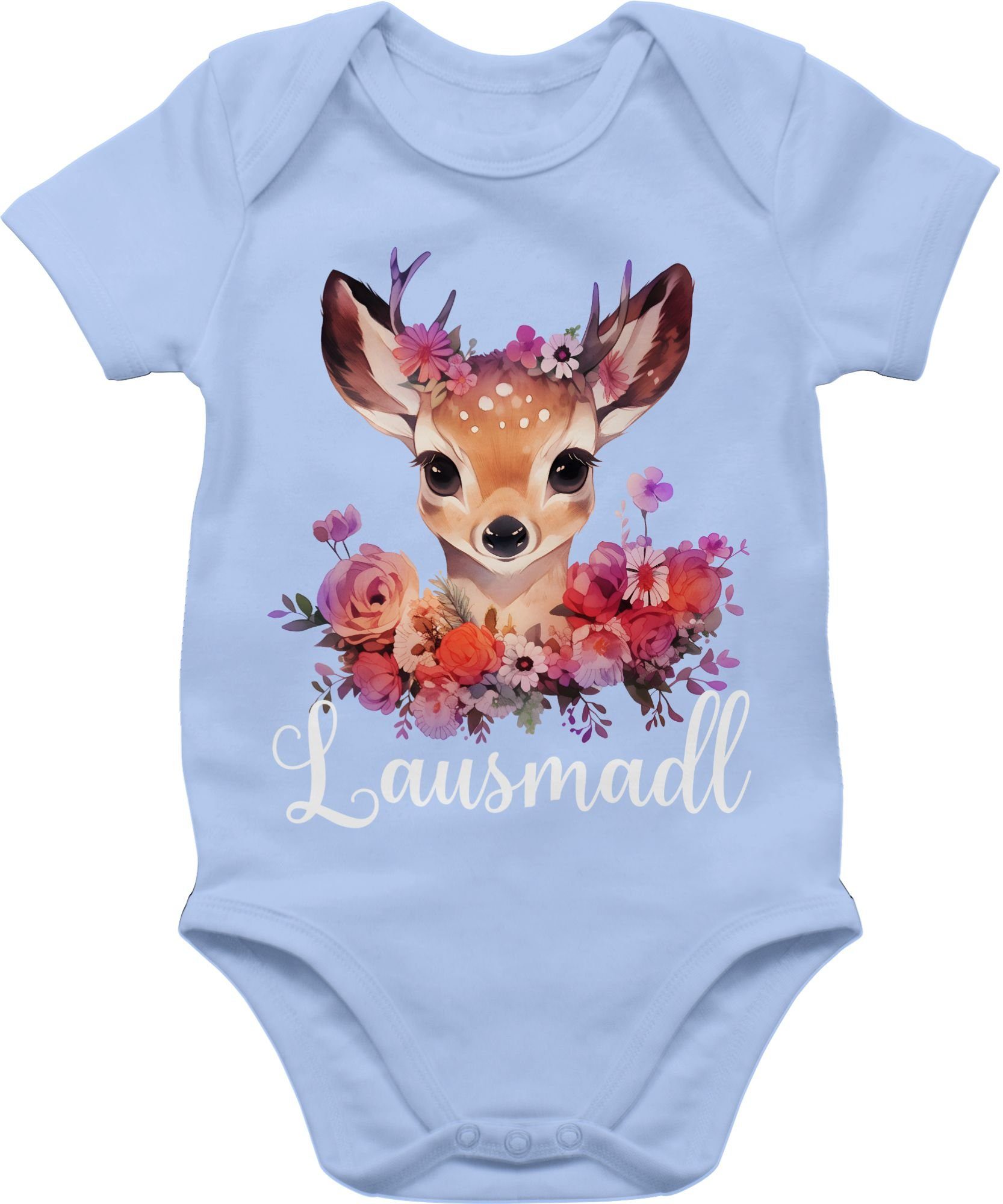 Shirtracer Shirtbody Lausmadl Lausmadel Lausdrindl Lausmädchen Mode für Oktoberfest Baby Outfit