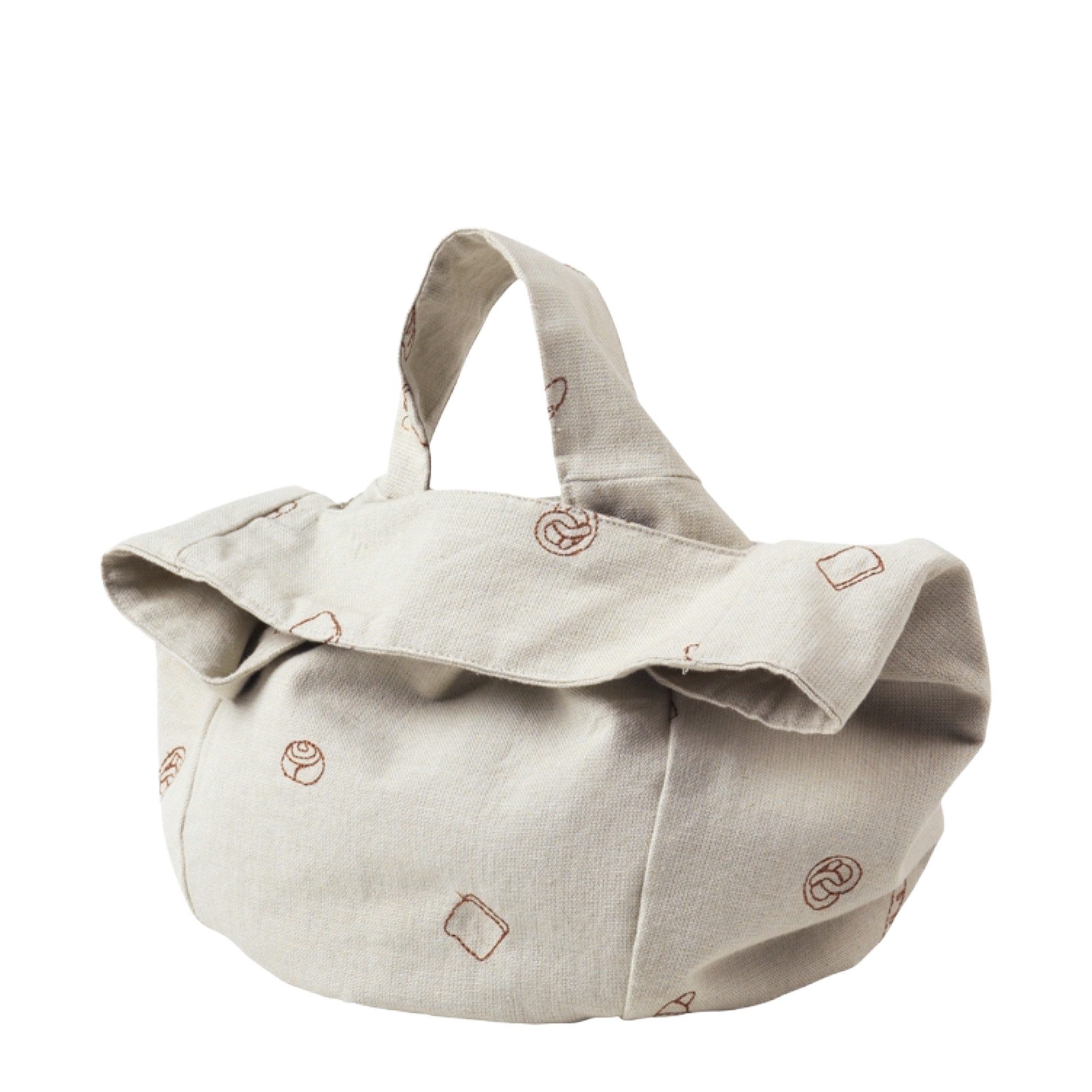 Broste Copenhagen Brotkorb Broste Copenhagen Bread Brotbeutel Caramel Brown, Textil